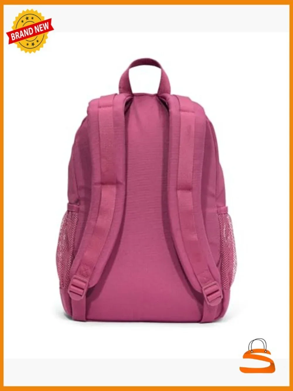 Canvas Laptop Backpack for School Travel, Adjustable Straps, 15